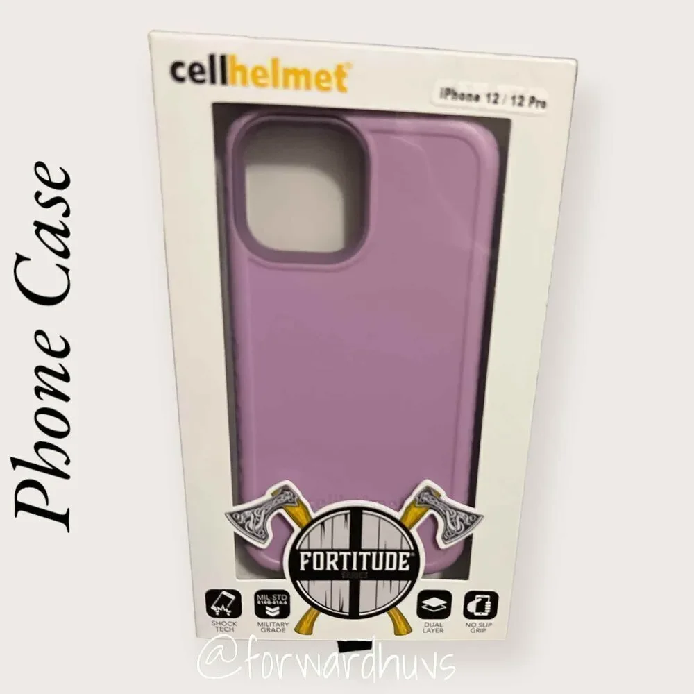 Cellhelmet Fortitude Series for iPhone 12 / 12 Pro Lilac - NEW